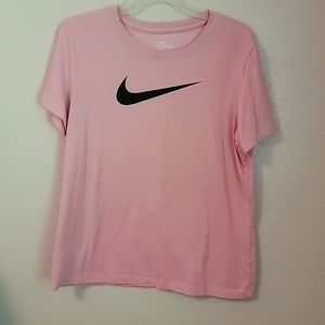 Pink Nike top
